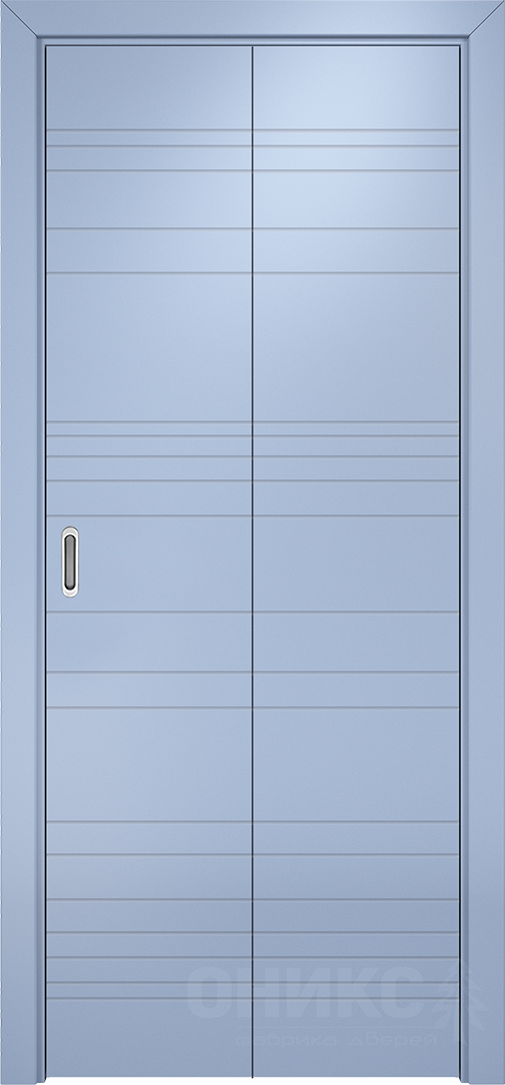 Дверь-книжка Концепт, голубая эмаль