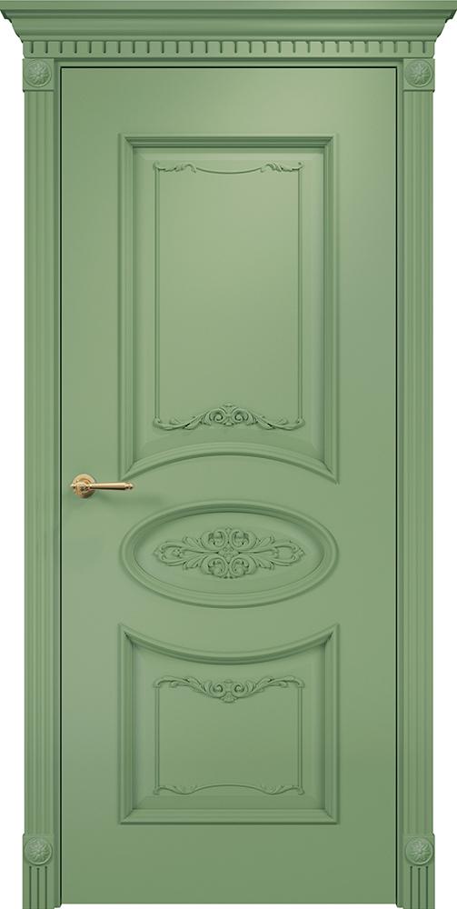 Эллипс, эмаль RAL 6021 по ясеню