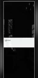 Соло 3, стекло Lacobel 9005